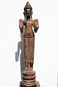 A2.Standing Buddha - Wood - H:1m, W:24cm - USD1300 -